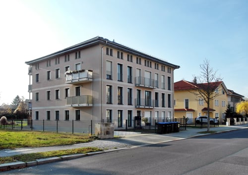 An example of a multi-residential passive house in Germany.
